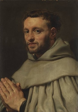 A Carmelite Prior, possibly Gaspar Rinckens, ca. 1615 (Peter Paul Rubens) (1577-1640)  Museum Boijmans van Beuningen, Rotterdam, 1739OK