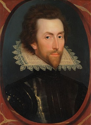 Grey Brydges, 5th Baron of Chandos, ca. 1615 (William Larkin) (1580-1619)  Yale Center for British Art, New Haven, CT, B1981.25.403 