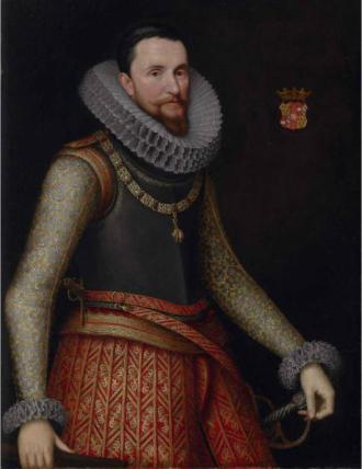 Ambrogio Spinola, 1st Marquis of Los Balbases, ca. 1611  (circle of  Michiel Jansz. Van Miereveld) (1567-1641) The Weiss Gallery, London 