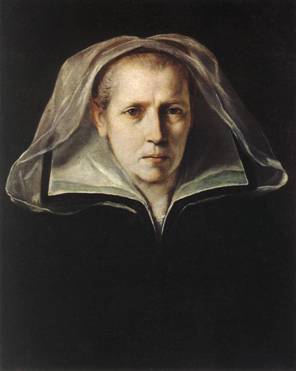 The Artists Mother, ca. 1612 (Guido Reni) (1575-1642)  Pinacoteca Nazionale, Bologna         