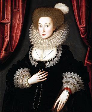 Mary Radclyffe, ca. 1612  (William Larkin) (1580-1619)   Denver Art Museum, CO     The  Berger Collection 