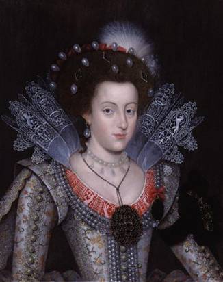 Elizabeth Stuart Queen of Bohemia, ca. 1613  (Unknown Artist)     Location TBD
