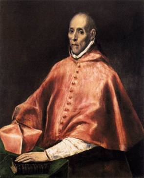 Cardinal Tavera, ca. 1608-1614   (El Greco) (1541-1618) Hospital de Tavera, Toledo           
