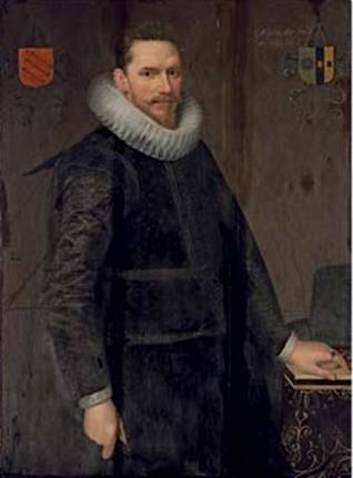 Adriaen de Kies van Wiessen, ca. 1615   (Cornelis van der Voort)(1576-1624)  Christies Sale 7/5/07 
