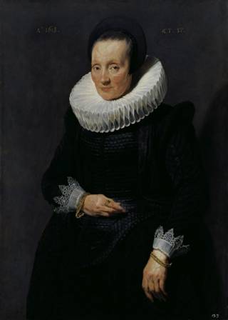 A Woman, 1618  (Anthony van Dyck) (1599-1641)  Palais Liechtenstein , Wien      GE70  