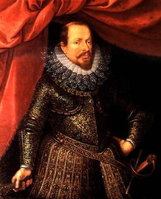Vincenzo I Gonzaga, Duke of Mantua, ca. 1610 (Frans Pourbus the Younger) (1569-1622)    Palazzo Ducale - Castello di San Giorgio, Mantova 


