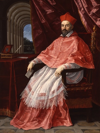 Cardinal Roberto Ubaldino, Papal Legate to Bologna, 1627 (Guido Reni) (1575-1642)  Los Angeles County Museum of Art, CA, M.83.109  