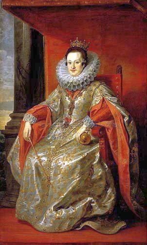 Constance of Austria, Queen Consort of Poland, ca. 1626 (Pieter Claesz. Soutman) (ca. 1593-1648)   Alte Pinakothek, Munich,   985  