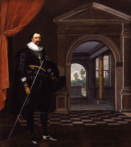 William Herbert, Third Earl of Pembroke, ca. 1625 (Daniel Mytens) (1590-1642)  National Portrait Gallery, London,   NPG 5560 

