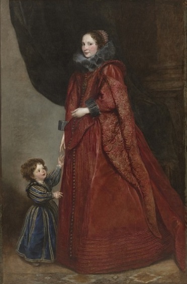 A Woman and Child, ca. 1625 (Sir Anthony van Dyck) (1599-1641)  Cleveland Museum of Art, OH, 1954.392 