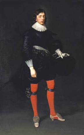 James Hamilton at 17 years old, 1623 (Daniel Mijtens) (1590-1648)   Location TBD   