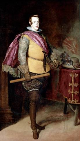 Philip IV, King of Spain, ca. 1628 (Diego Velasquez) (1599-1660) Ringling Museum of Art, Sarasota, FL,  SN336 
