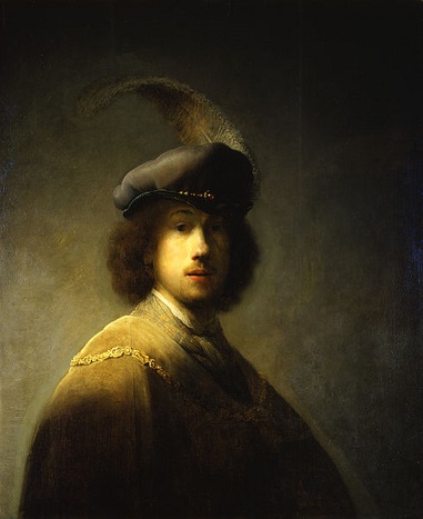 Self-Portrait, 1629 (Rembrandt van Rijn) (1606-1669)  Isabella Stewart Gardner Museum, Boston,  P21N6