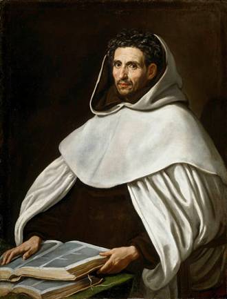 Carmelite Monk, ca. 1620   (Luis Tristán) (1586-1624)   Museo Nacional del Prado, Madrid    P05206 

