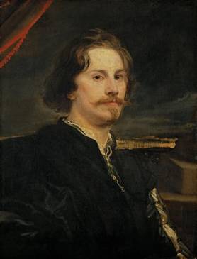 A Man, possibly Paul de Vos ca.  1620-1621 (Anthony van Dyck) (1599-1641)    Kunsthistorisches Museum, Wien     GG_693 