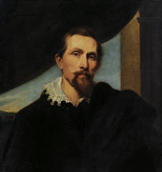 Painter Frans Snyders, ca. 1621 (Anthony van Dyck) (1599-1641) Palais Liechtenstein. Wien    GE 152 
