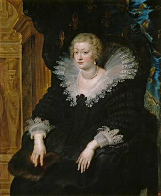 Anne of Austria  Queen of France, 1622 (Peter Paul Rubens) (1599-1641)    Museo Nacional del Prado, Madrid       P01689  