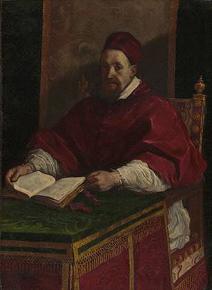 Pope Gregory XV , 1622-1623 (Guercino) (1591-1666) J. Paul Getty Museum, Los Angeles, CA  87.PA.38   