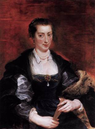 A Woman, possibly Isabella Brandt,  ca. 1626  (Peter Paul Rubens) (1577-1640)  Staatliche Museen zu Berlin 

