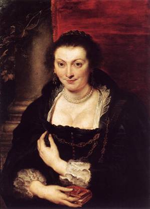 Isabella Brandt, ca. 1626   (Peter Paul Rubens) (1577-1640)    Galleria degli Uffizi, Firenze  
