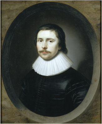 Edward Hyde, 1st Earl of Clarendon, 1626  (Cornelius Johnson) (1593-1661)  Government Art Collection, London   
