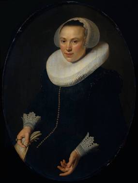 Maria Swartenhont, 1627  (Nicholaes Pickenoy) (1588-1656)     Rijksmuseum, Amsterdam    SK-A-4957