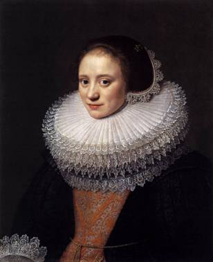 A Woman, 1628  (Michiel Miereveld)  (1567-1641)   The Wallace Collection, London     
