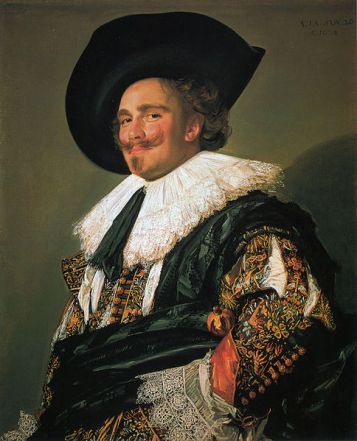A Man, known as The Laughing Cavalier, 1624  (Frans Hals) (ca. 1582-1666)  The Wallace Collection, London    P84  