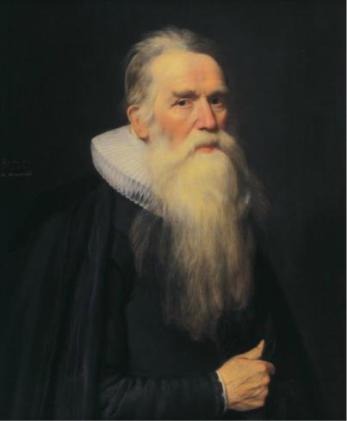 An Old Man, 1629  (Michiel Jansz van Mierevelt) (1567-1641)  The Weiss Gallery, London