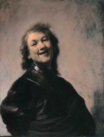 Laughing Rembrandt, ca. 1629   (attributed to Rembrandt van Rijn) (1606-1669)       Moore, Allen & Innocent Auction House, UK 2008 