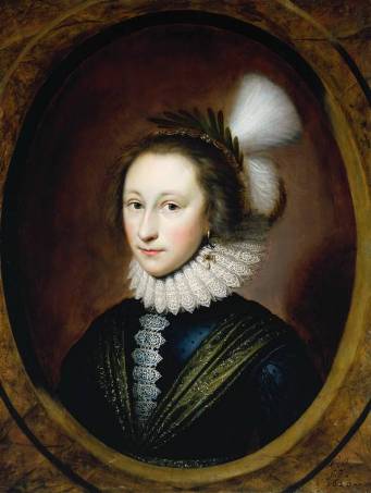 Susanna Temple, later Lady Lister, 1620 (Cornelius Johnson) (1593-1661) Tate Britain, London  T0325 
