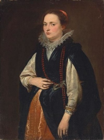 A Young Woman, ca. 1625 (Anthony van Dyck) (1599-1641)    Christies Auction House,   Sale 5964 