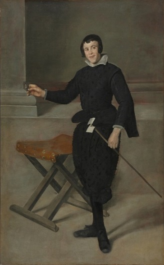 Jester Calabazas, ca. 1632(Diego_Velazquez) (1599-1660) Cleveland_Museum of Art, 1965.15