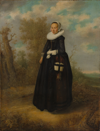 A Young Woman, 1636 (Unknown Dutch Artist) The Metropolitan Museum of Art, New York, NY, 32.100.10  