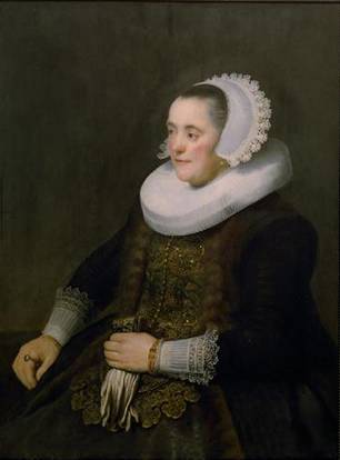 A Lady, ca. 1632   (Rembrandt van Rijn) (1606-1669) Kunsthistorisches Museum, Wien     GG_409      