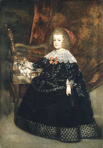 Maria Teresa,  ca. 1645 (Juan Bautista Martínez del Mazo) (1612-1667) The Metropolitan Museum of Art, New York, NY,  43.101 