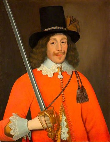 A Man, said to be Colonel John  Hutchinson, ca. 1643 (John Souch of Chester) (1593/4-1645)  National Army Museum,  London