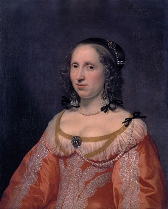 A Woman, 1649 (Bartholomeus van der Helst) (1613-1670)  State Hermitage Museum, St. Petersburg, Russia  