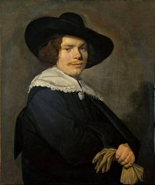 A Young Man, ca. 1638-1640 (Frans Hals) (1582-1666)   Kunsthistorisches Museum, Wien GG_709   