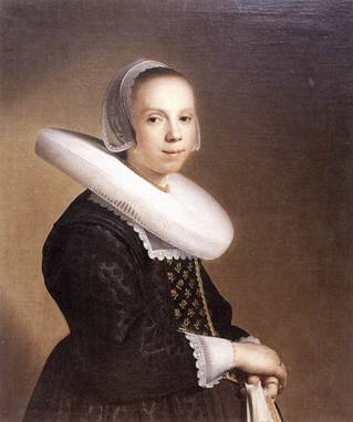 A Young Woman, ca. 1640   (Jan Cornelisz Verspronck) (1597-1662)  Galleria Nazionale d