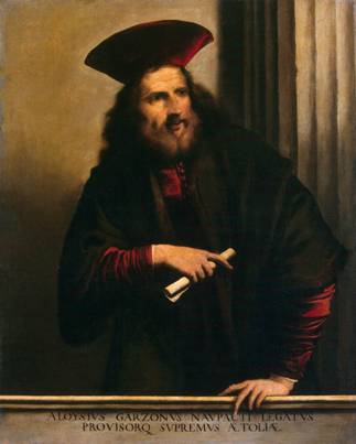 Aloysio Garzoni, ca. 1640  (Pietro della Vecchia) (1602-1678)   State Hermitage Museum, St. Petersburg   