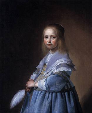 A Girl, ca. 1641  (Jan Cornelisz Verspronck) (1597-1662)   Rijksmuseum Amsterdam 