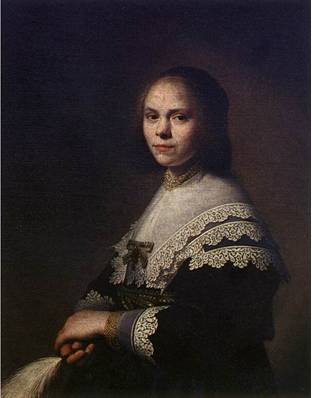 A Woman, ca. 1640-1641 (Jan Cornelisz Verspronck) (1597-1662) Rijksmuseum Twenth            
