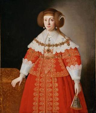Archduchess Cecilia Renata, Queen of Poland, ca. 1642  (Unknown North German Artist)   Kunsthistorisches Museum, Wien     GG_5611       
