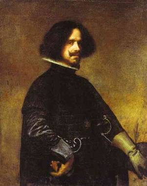 Self-Portrait, ca. 1643  (Diego Velazquez) (1599-1660) Galleria degli Uffizi, Firenze 