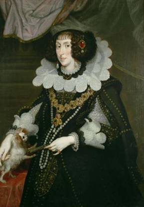Duchess Maria Anna, ca. 1643  (Joachim von Sandrart) (1606-1688)    Kunsthistorisches Museum, Wien     