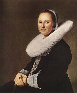 A Woman, ca. 1644  (Jan Cornelisz Verspronck) (1597-1662)  State Hermitage Museum, St. Petersburg  
