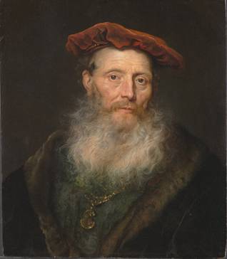 A Bearded Man, 1645 (Govert Flinck) (1615-1660)The Metropolitan Museum of Art, New York, NY     25.110.27 
