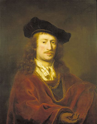 Self-Portrait, 1646  (Ferdinand Bol) (1616-1680) Dordrechts Museum, Dordrecht 1887 