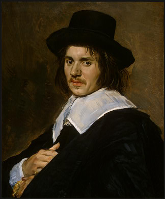 A Man, ca. 1649  (Frans Hals) (1583-1666) National Gallery of Art, Washington D.C.    1942.9.28          